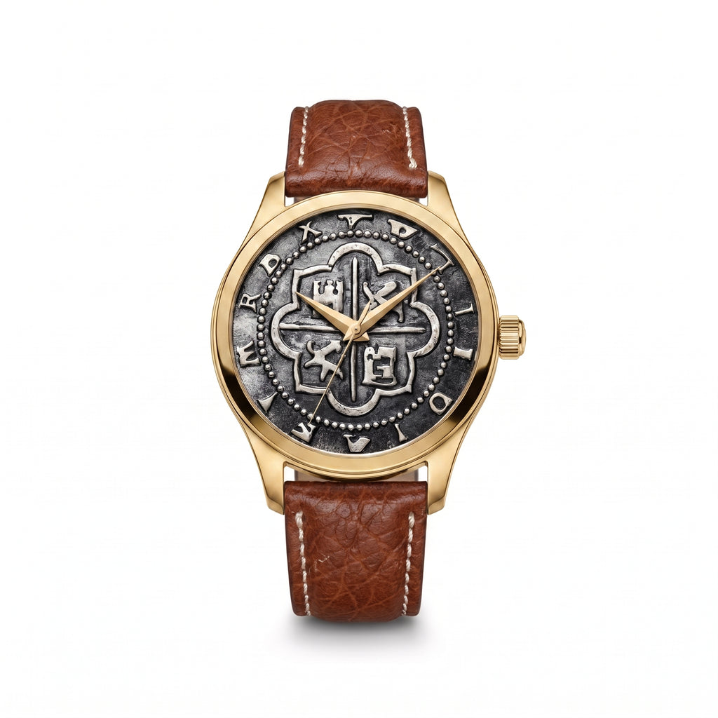 Nautilos Series 01 with Brown Leather Band