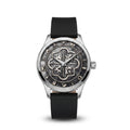Nautilos Series 01 with Silicone Black Strap