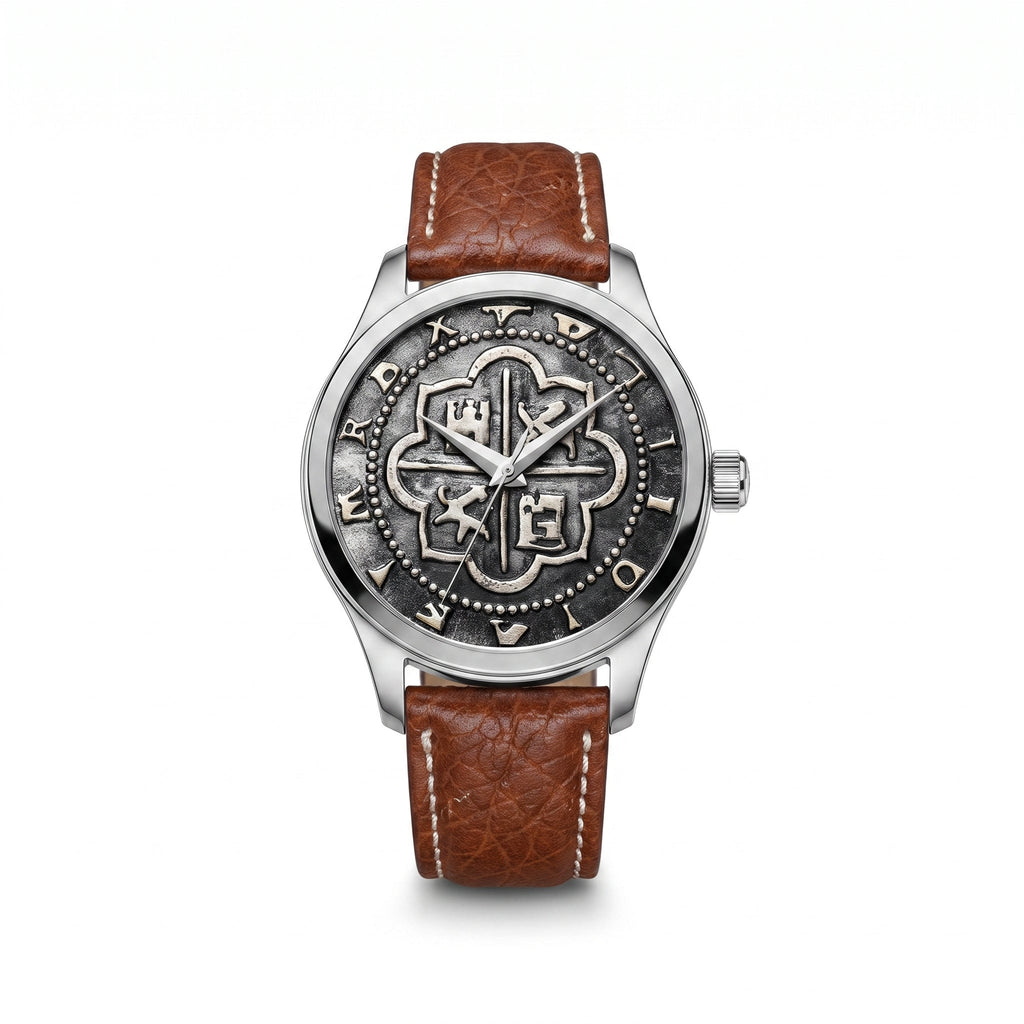 Nautilos Series 01 with Brown Leather Band